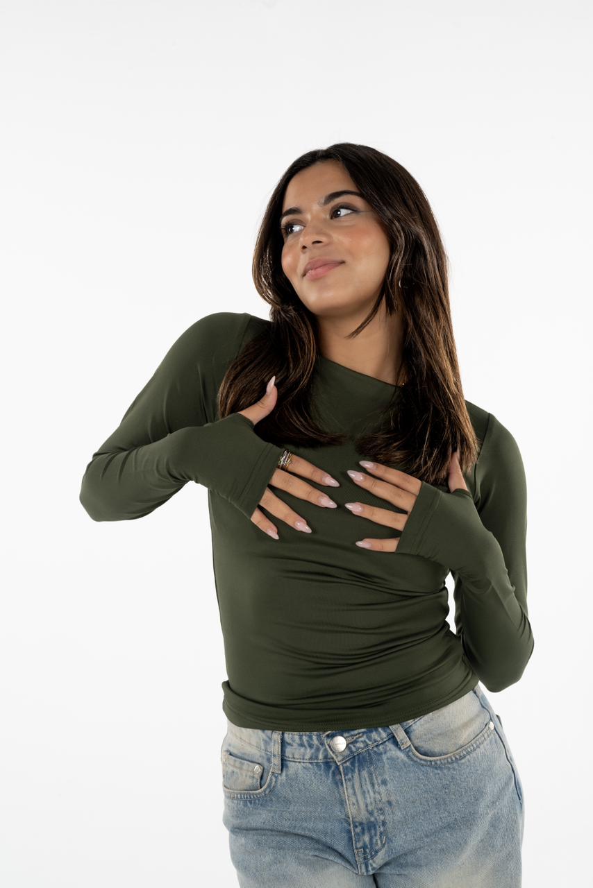 Thumb Long Sleeve Top
