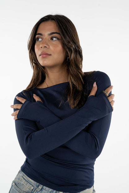 Thumb Long Sleeve Top