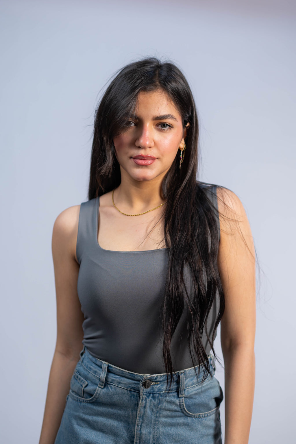 Tank Top Cut Sleeve