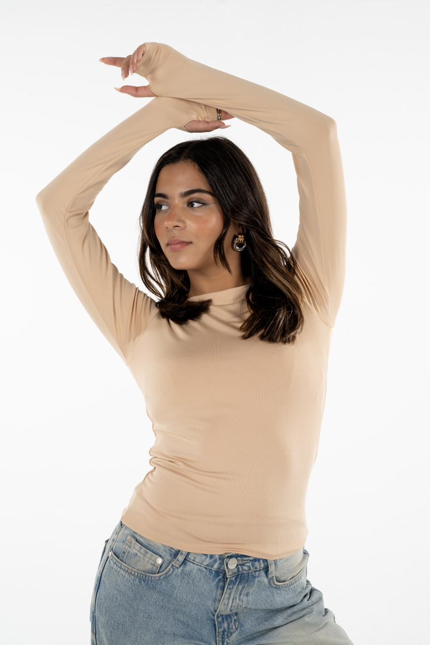 Thumb Long Sleeve Top