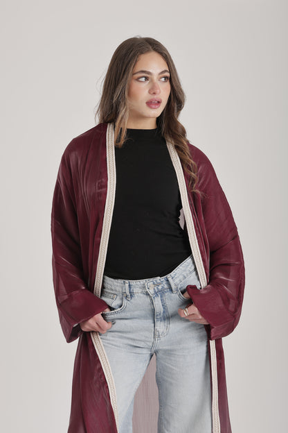 Burgundy KAFTAN