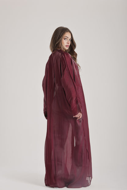 Burgundy KAFTAN