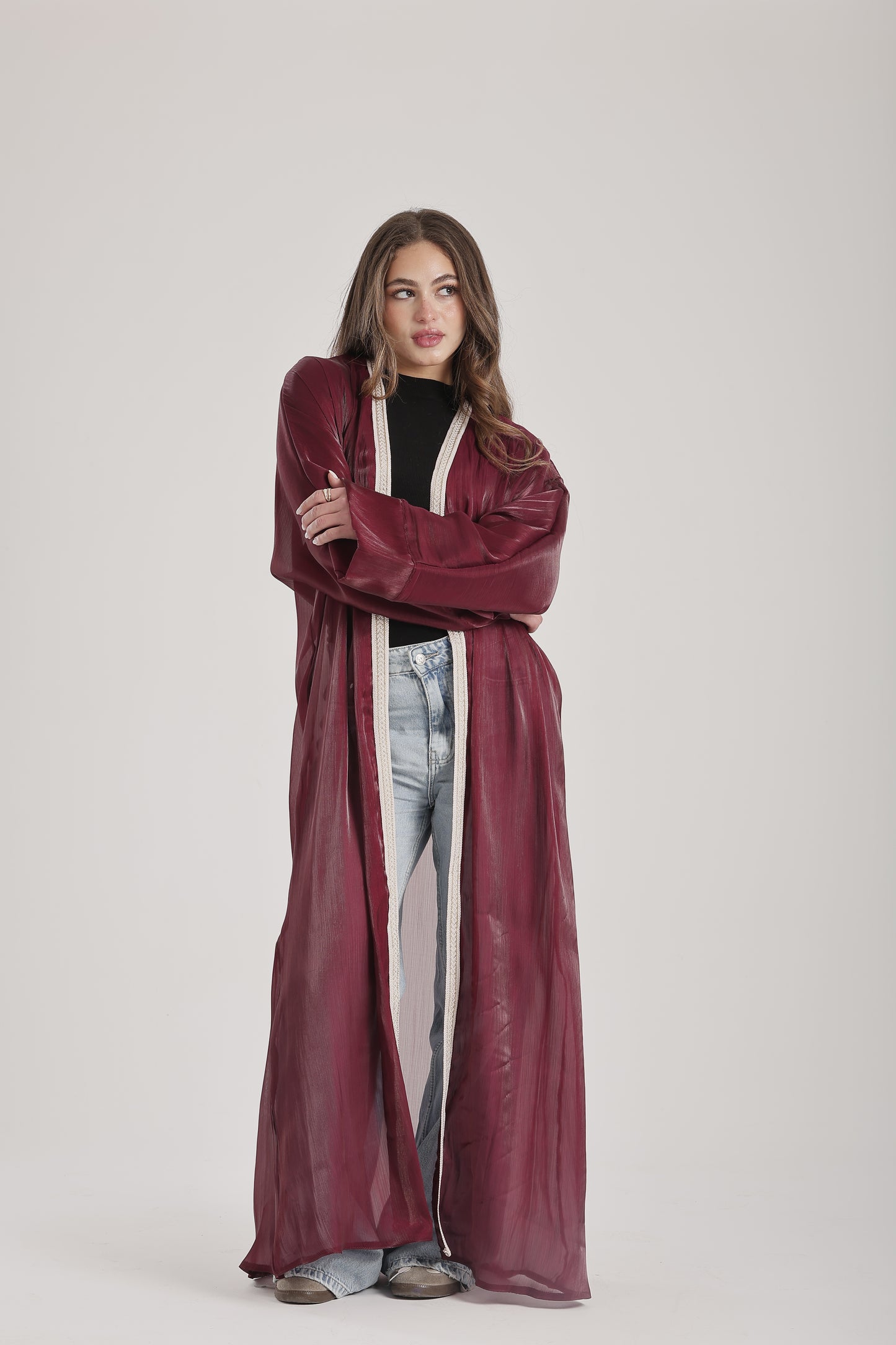 Burgundy KAFTAN