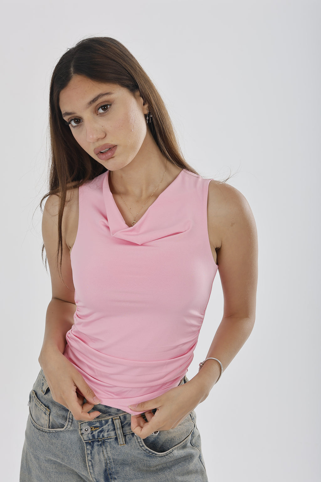 Cowl Neck Top