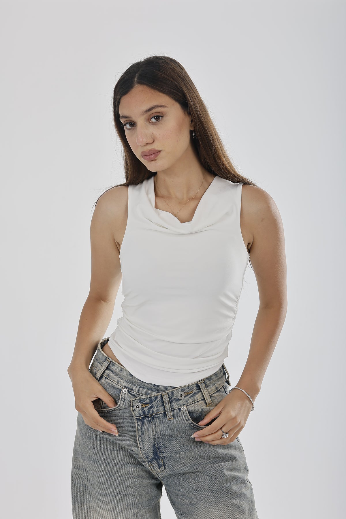 Cowl Neck Top
