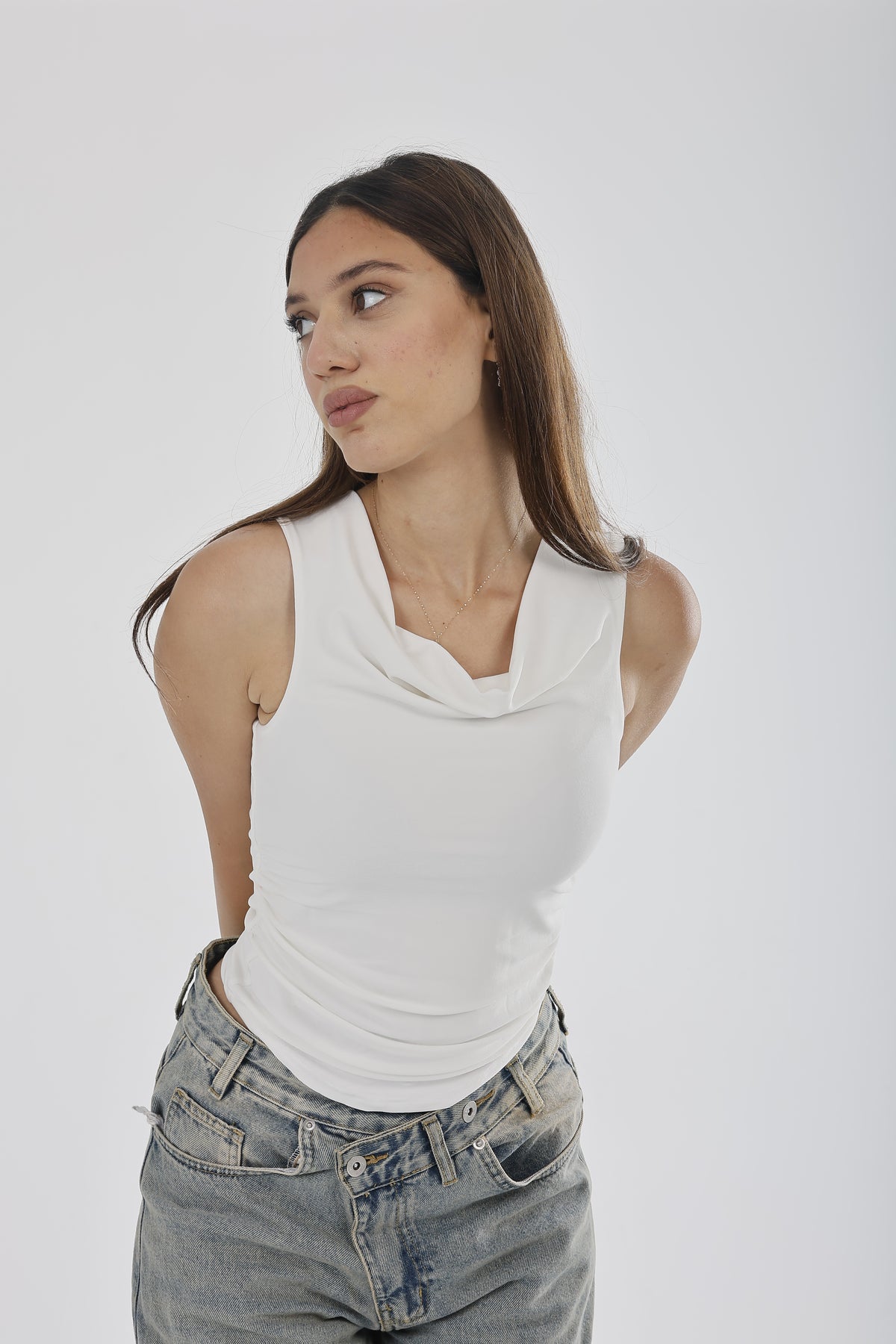 Cowl Neck Top
