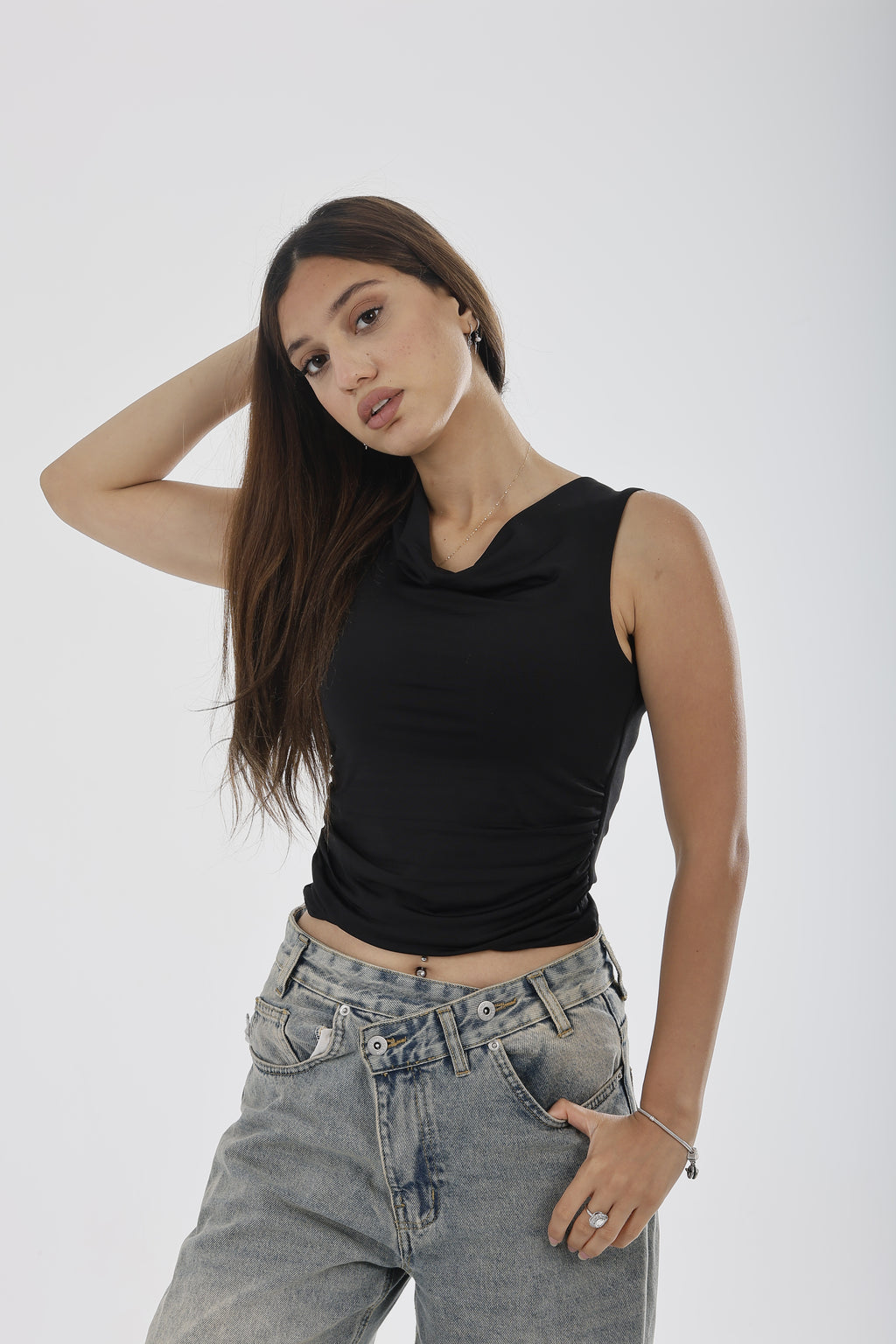 Cowl Neck Top