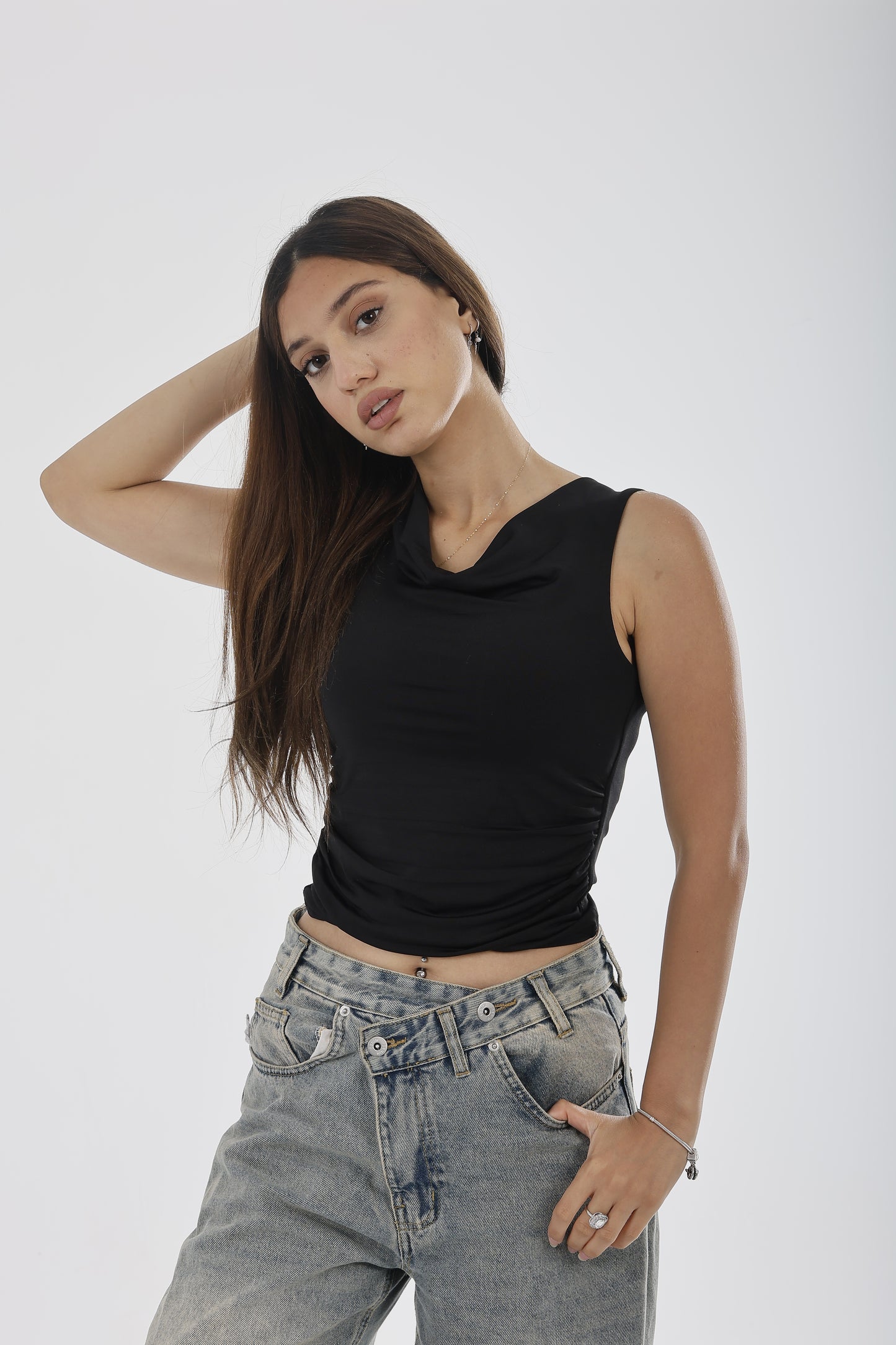 Cowl Neck Top
